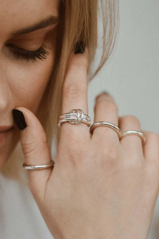 No More ezüst gyűrű Női
