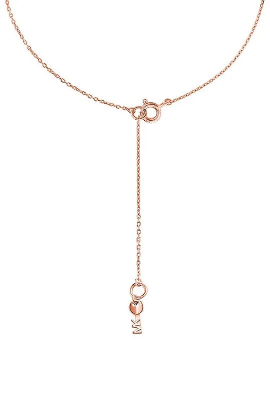 Pozlačena ogrlica Michael Kors  Srebro, prevlečeno s 14-karatnim zlatom
