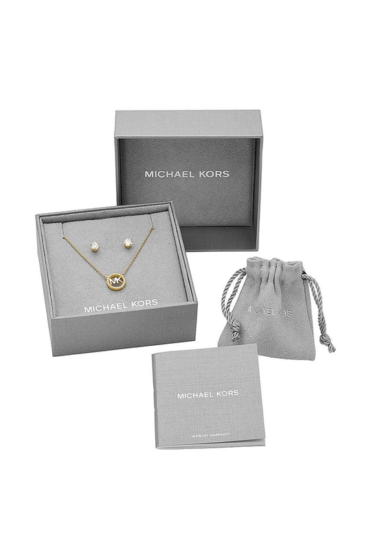 золотой Колье и серьги Michael Kors