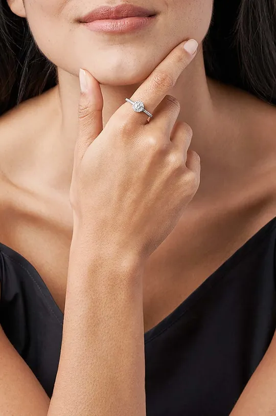 Ασημένιο δαχτυλίδι Michael Kors  Kυβική ζιρκονία, Ασήμι