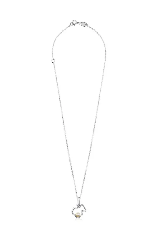 Srebrna ogrlica Tous Silueta  Srebro pr.925, Biser