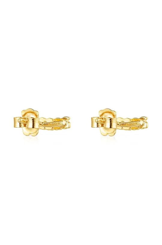 Ασημένια επιχρυσωμένα σκουλαρίκια Tous Straight  Ασήμι 925 επιχρυσωμένο με χρυσό 18 καρατίων