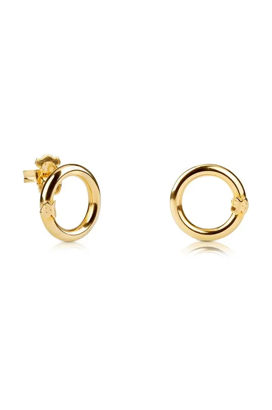 χρυσαφί Ασημένια επιχρυσωμένα σκουλαρίκια Tous Hold Γυναικεία