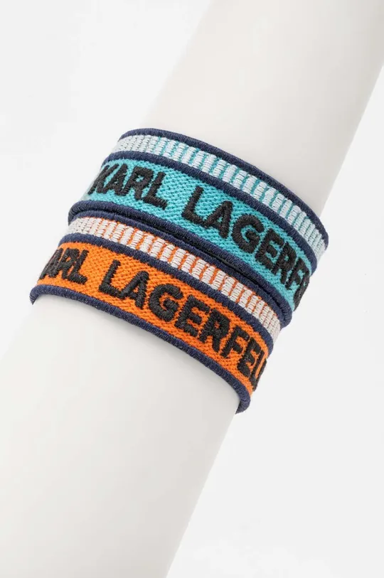 Браслети Karl Lagerfeld 2-pack барвистий