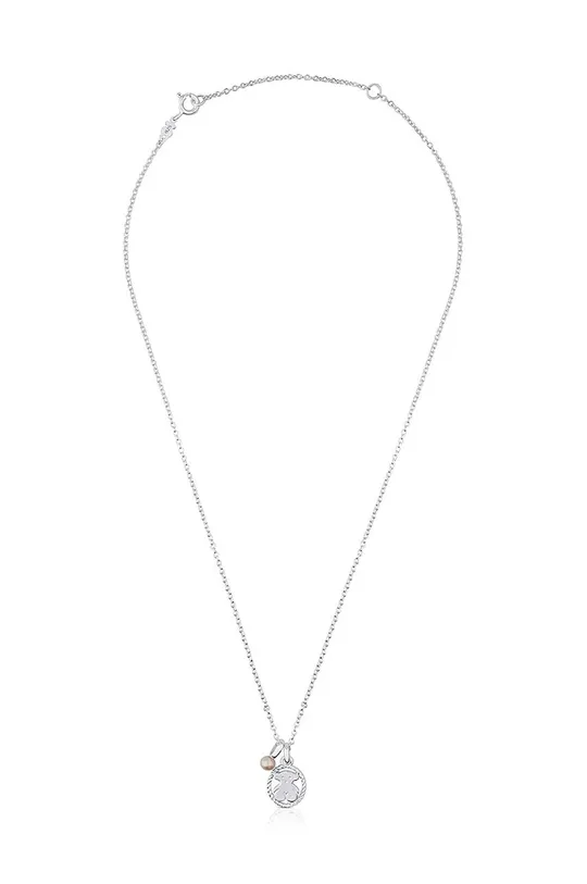 Srebrna ogrlica Tous  Srebro 925, Biser