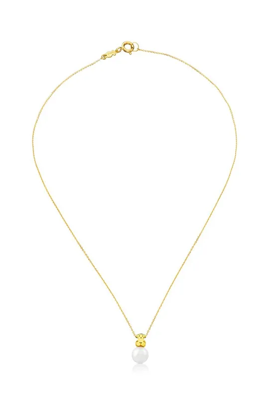 Zlatna ogrlica Tous  Biser, 18 k zlato 750