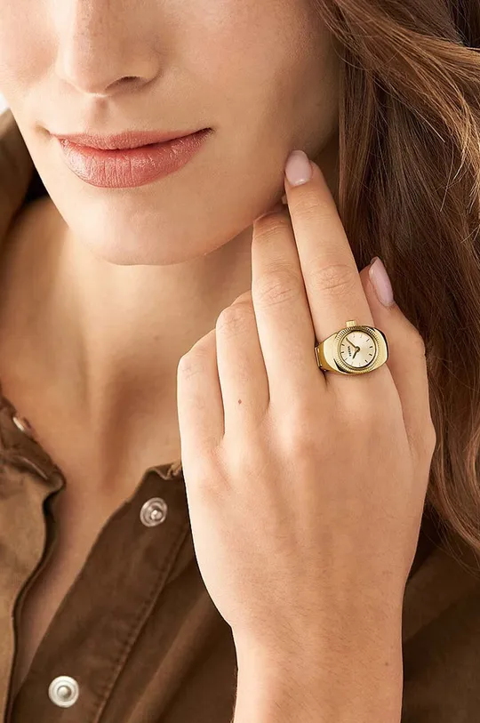 Fossil pierścionek z zegarkiem