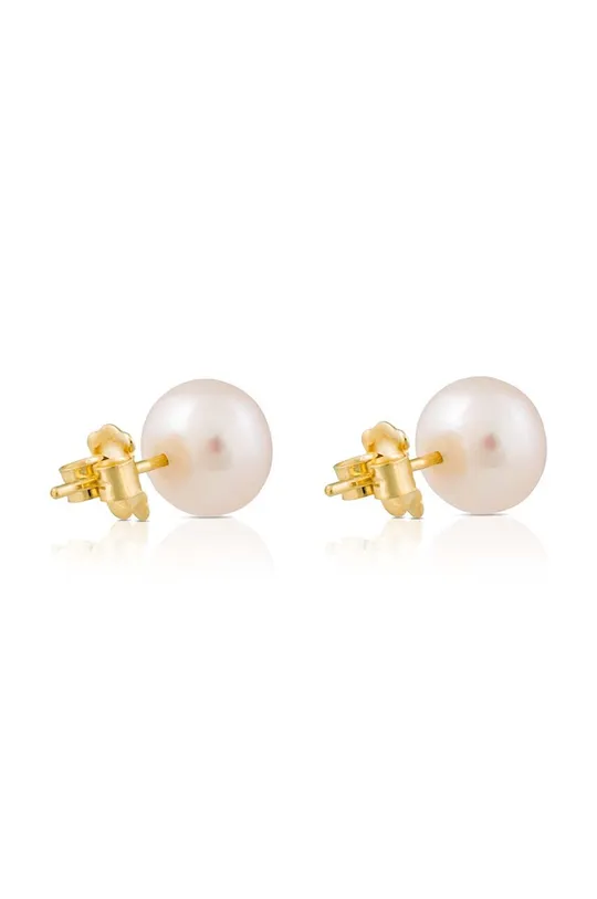 Χρυσά σκουλαρίκια Tous Pearls  Μαργαριτάρι, Χρυσός 18 καρατίων 750 λεπτότητα