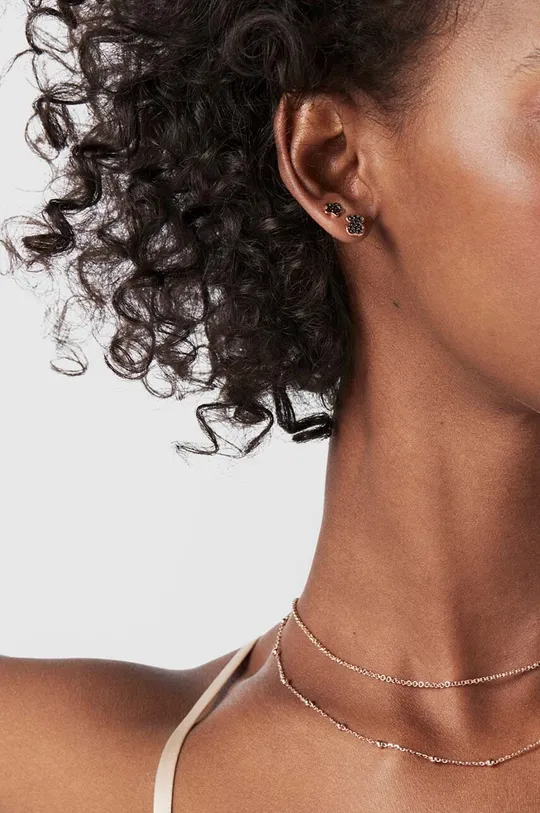 Ασημένια επιχρυσωμένα σκουλαρίκια Tous 4-pack Γυναικεία