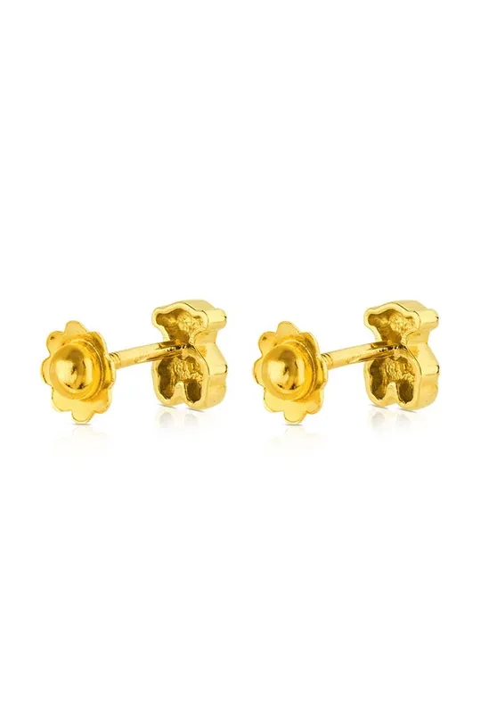 Zlati uhani Tous  18-karatno zlato 750