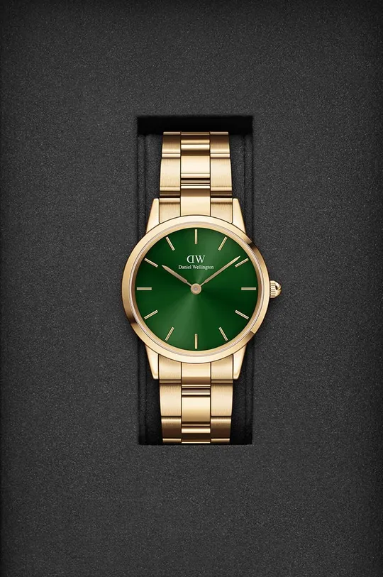 Ρολόι Daniel Wellington Iconic Link Emerald 32  Ανοξείδωτο χάλυβα, Ορυκτό γυαλί