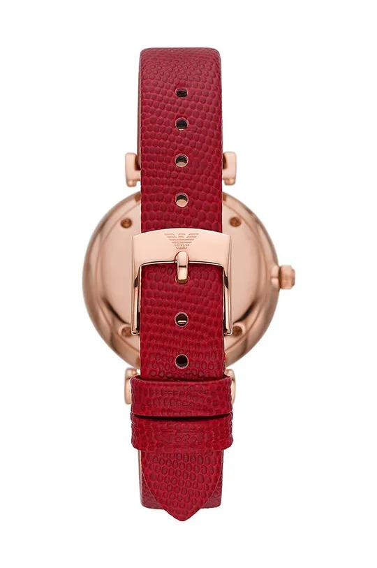 Emporio Armani zegarek czerwony