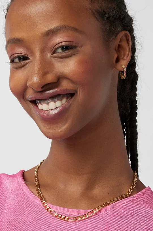 Ασημένια επιχρυσωμένα σκουλαρίκια Tous Straight Color Γυναικεία