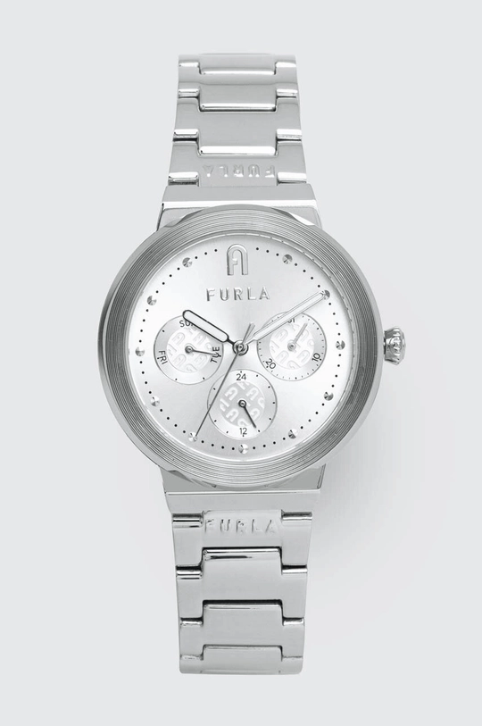 Ρολόι Furla ασημί WW00040001L1