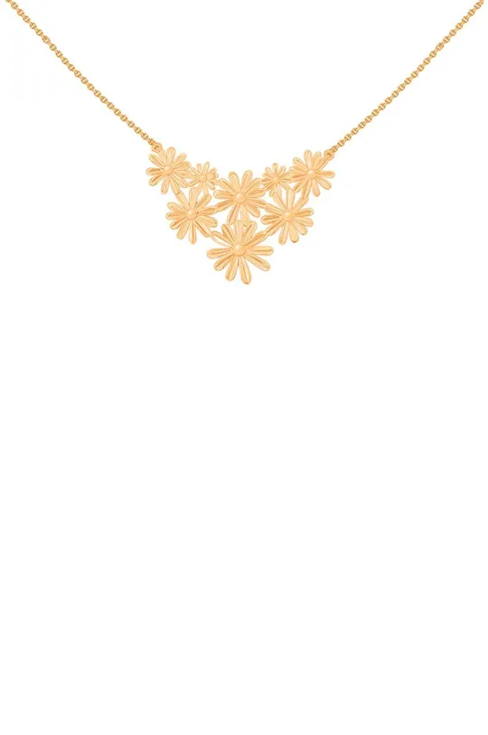 zlata Pozlačena ogrlica Lilou Margaret Ženski