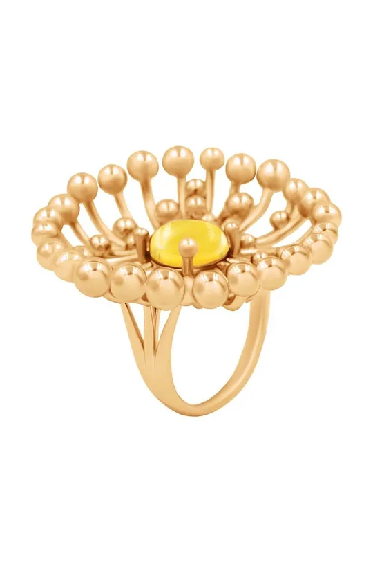 золотой Позолоченное кольцо Lilou Celebrate Женский
