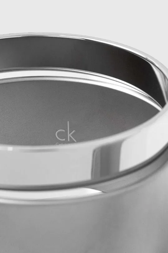 Calvin Klein bracciali pacco da 2 argento