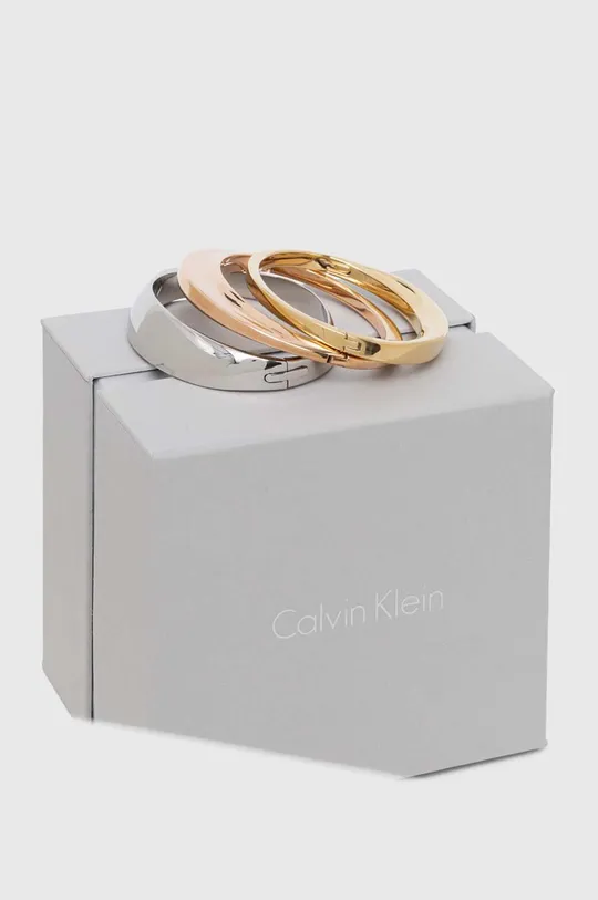 Calvin Klein bracciali pacco da 3 Acciaio inossidabile