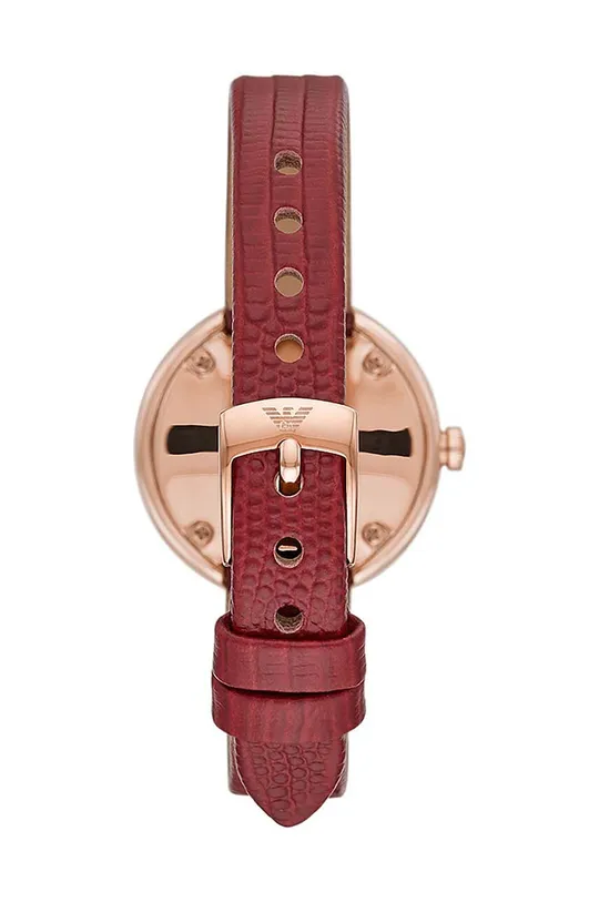 czerwony Emporio Armani zegarek