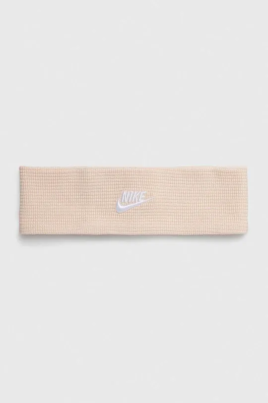 beige Nike fascia per capelli Waffle Donna