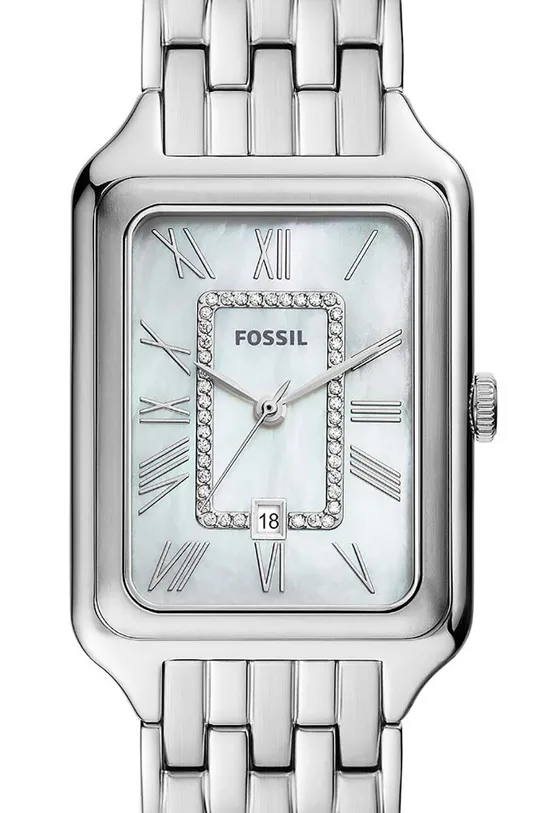 Fossil zegarek srebrny