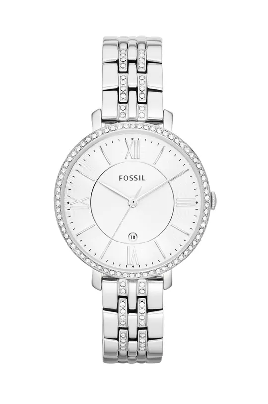 ασημί Fossil - Ρολόι ES3545 Γυναικεία