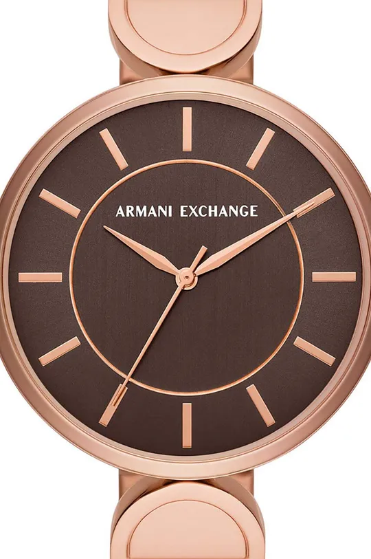 Ρολόι Armani Exchange ροζ