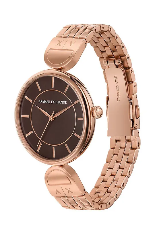 różowy Armani Exchange zegarek