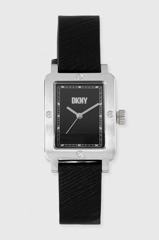 czarny Dkny zegarek NY6665 Damski
