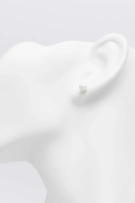 Σκουλαρίκια Lauren Ralph Lauren λευκό