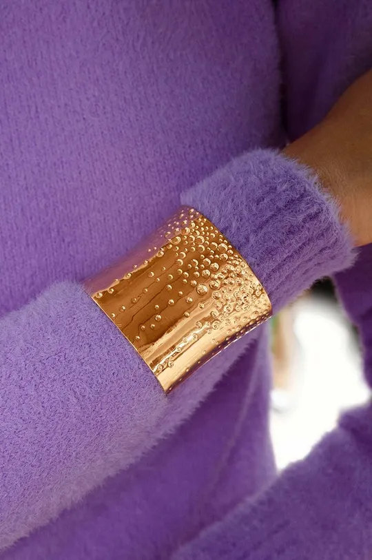 Позолочений браслет Lilou Sparkling Латунь покрита 18 каратним золотом