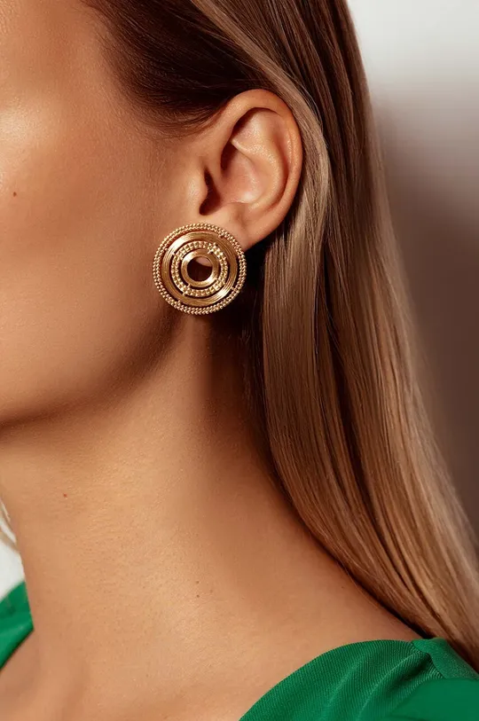 Επιχρυσωμένα σκουλαρίκια Lilou Etno χρυσαφί