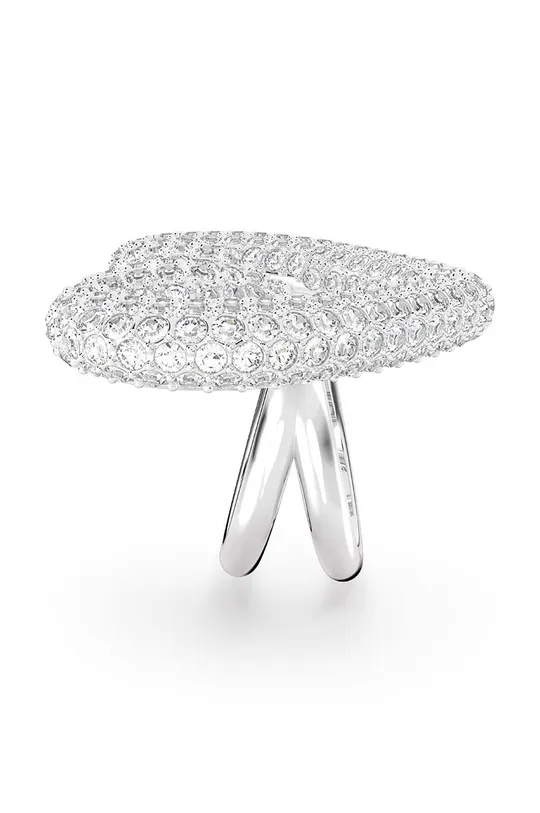 Swarovski gyűrű UNA fém, Swarovski kristályok