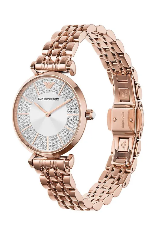 Emporio Armani zegarek różowy