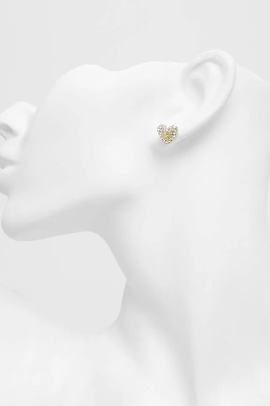 Karl Lagerfeld fülbevaló 70% sárgaréz, 30% Hegyi kristály