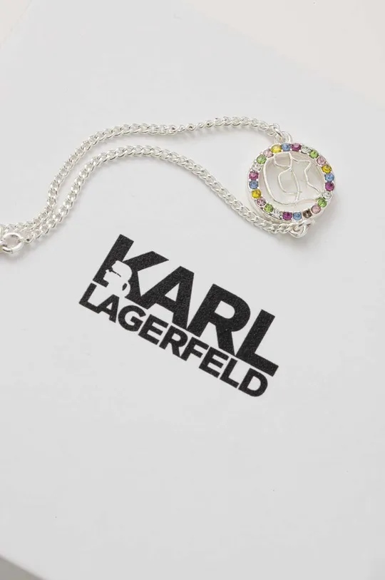 Náramok Karl Lagerfeld strieborná