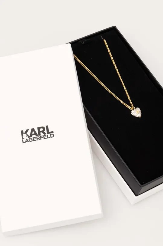 zlatá Náhrdelník Karl Lagerfeld