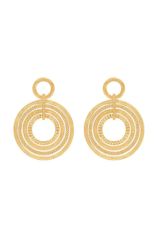 χρυσαφί Επιχρυσωμένα σκουλαρίκια Lilou Γυναικεία