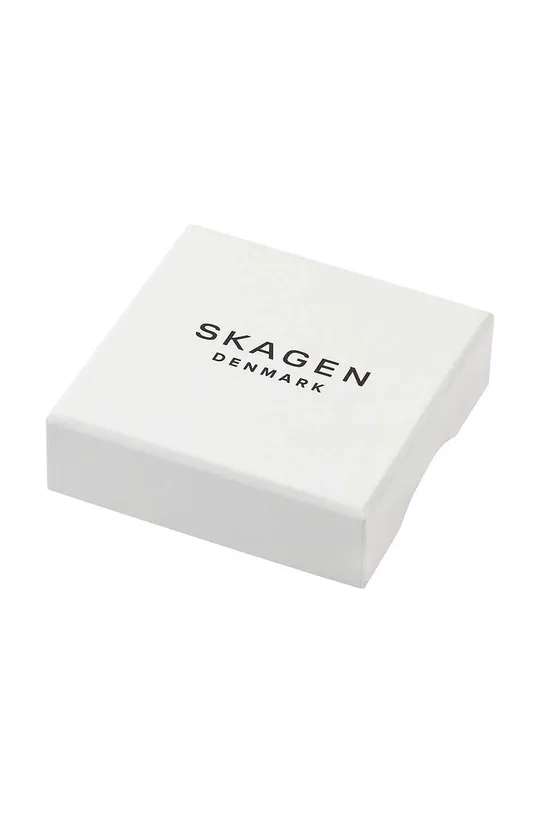 Σκουλαρίκια Skagen Ανοξείδωτο ατσάλι, Ύαλος