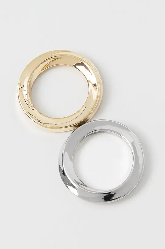 Calvin Klein pierścionek 2-pack złoty