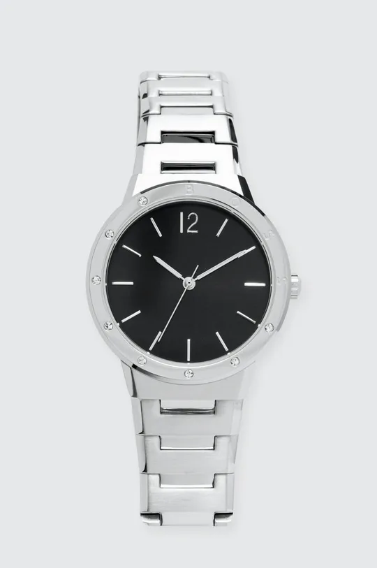 srebrny HUGO zegarek 1502647 Damski