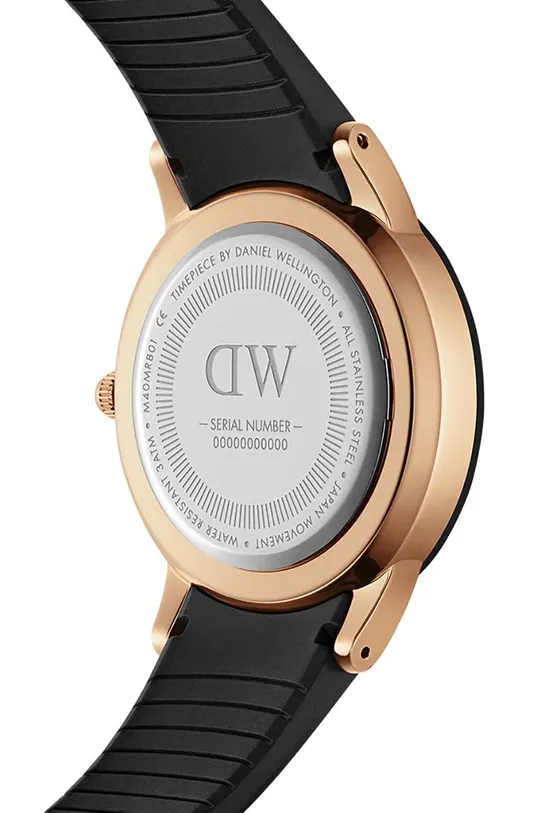 Daniel Wellington orologio DW00100425 Acciaio inossidabile, Vetro minerale, Silicone