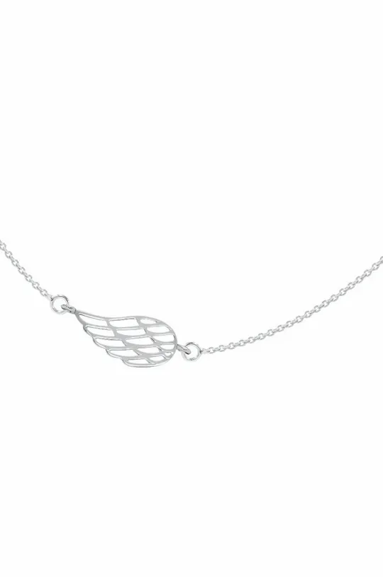 srebrna Srebrna ogrlica Lilou Wing Ženski