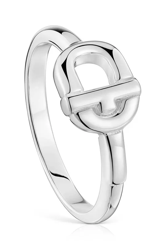 серебрянный Серебряное кольцо Tous 12 Женский