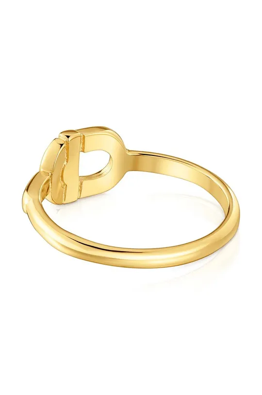 Pozlačen prstan Tous 12 Srebro, prevlečeno z 18-karatnim zlatom