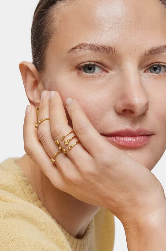 Δαχτυλίδι από επιχρυσωμένο ασήμι Tous 11 Γυναικεία