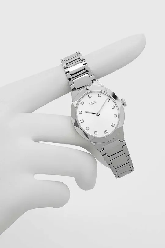 srebrny Tous zegarek Damski