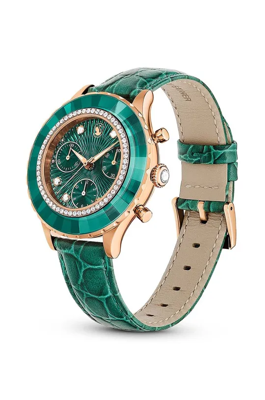 Swarovski zegarek OCTEA CHRONO zielony