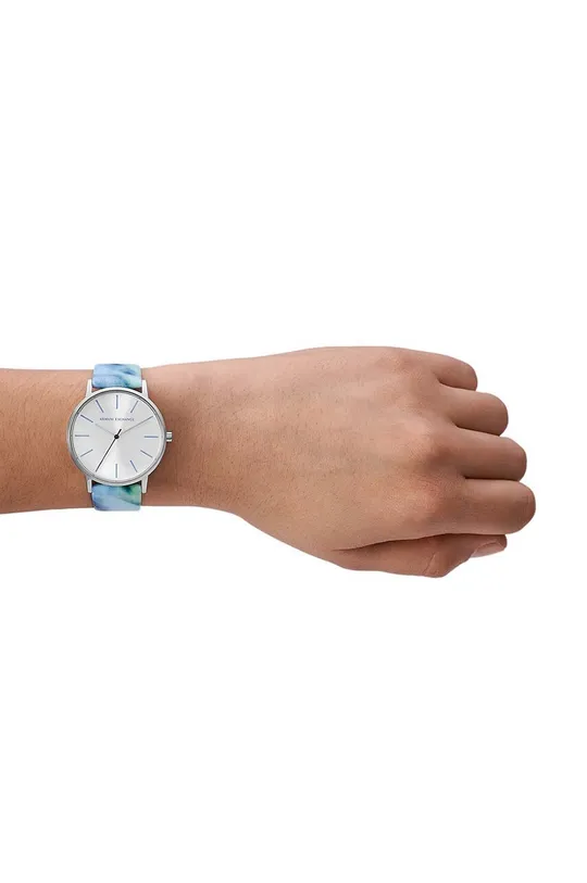niebieski Armani Exchange zegarek