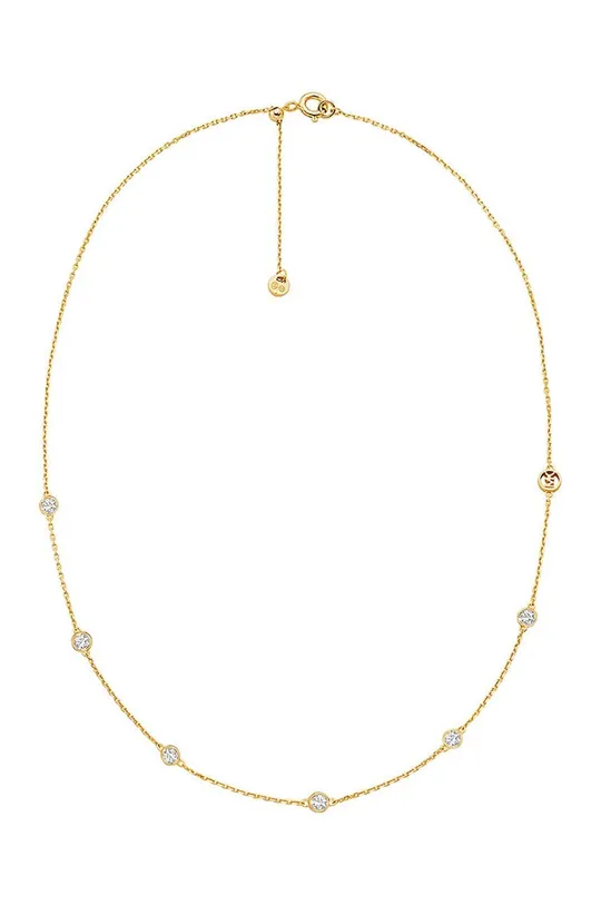 zlatá Strieborný pozlátený náhrdelník Michael Kors Dámsky